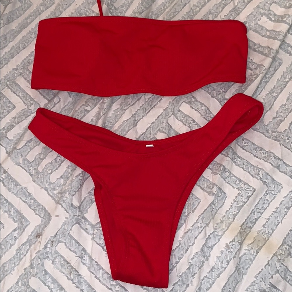 Zaful Red Bikini